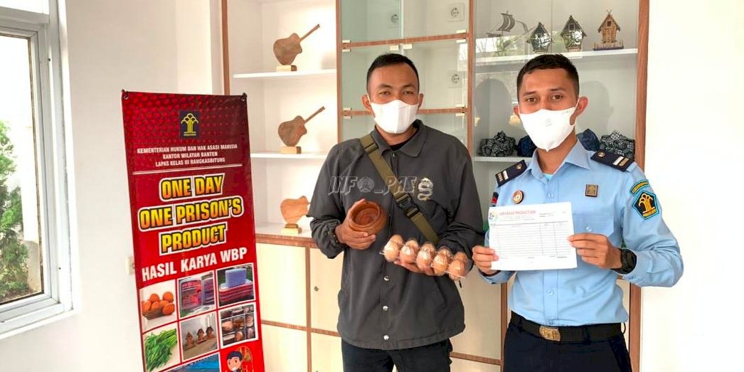 UPT Pemasyarakatan Tuai Hasil Positif One Day One Prison’s Product