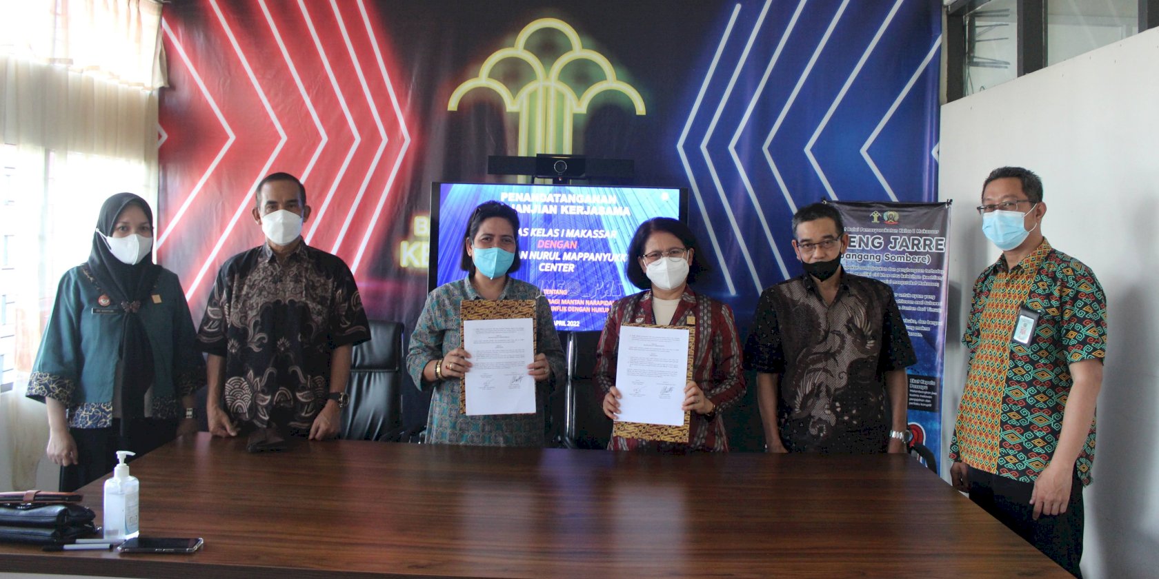 Bapas Makassar-Yayasan Nurul Mappanyukki Sepakati PKS Pemberdayaan Klien Pemasyarakatan