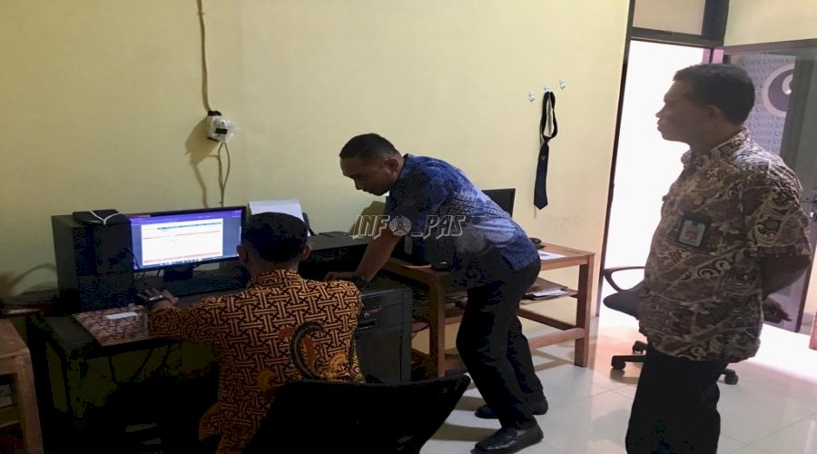 Monev Divpas Maluku Pastikan SPPT-TI Teraplikasikan di LPKA Ambon 