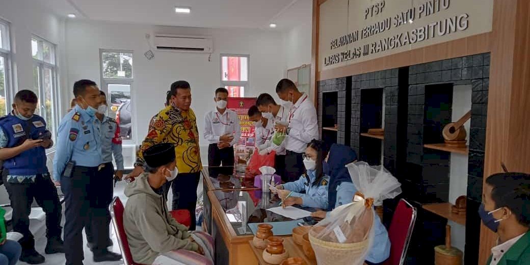 Sambangi Lapas Rangkasbitung, Ini Pesan Kadivpas Banten