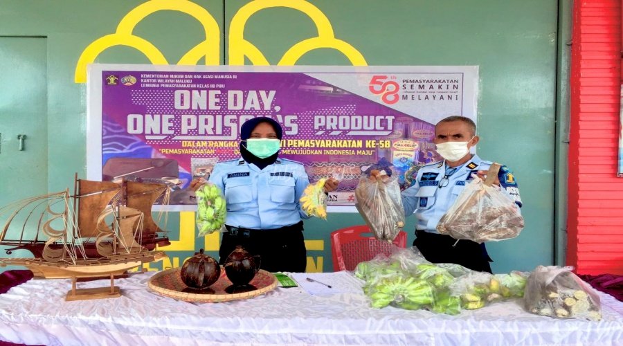 ‘One Day, One Prison’s Product’ Pamerkan & Promosikan Hasil Karya WBP 