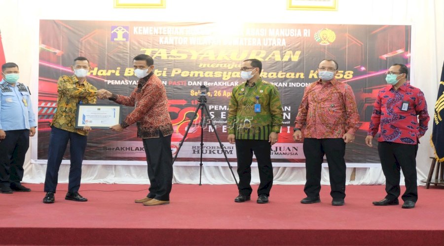 Humas Lapas Labuhan Bilik Raih Juara II Publikasi Kehumasan se-Kanwil Sumut