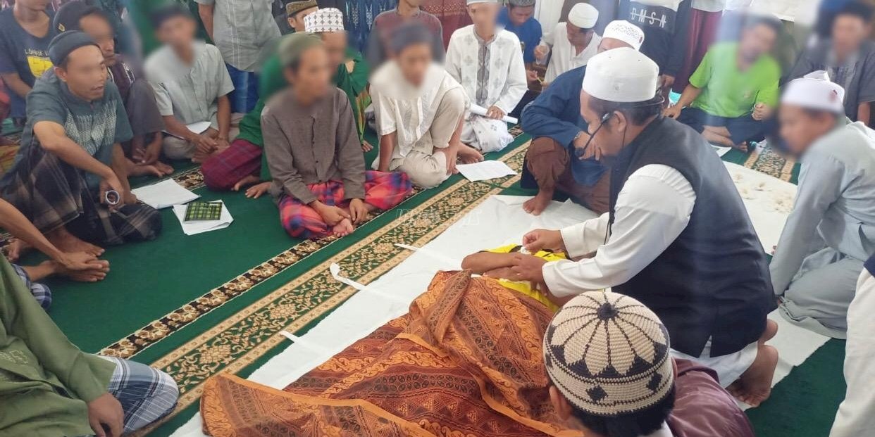 Ratusan WBP Lapas Narkotika Bandar Lampung Kini Bisa Solatkan Jenazah