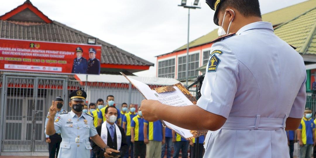 Petugas Pemasyarakatan Naik Pangkat Diharapkan Bawa Kontribusi Positif untuk Pertumbuhan Bangsa