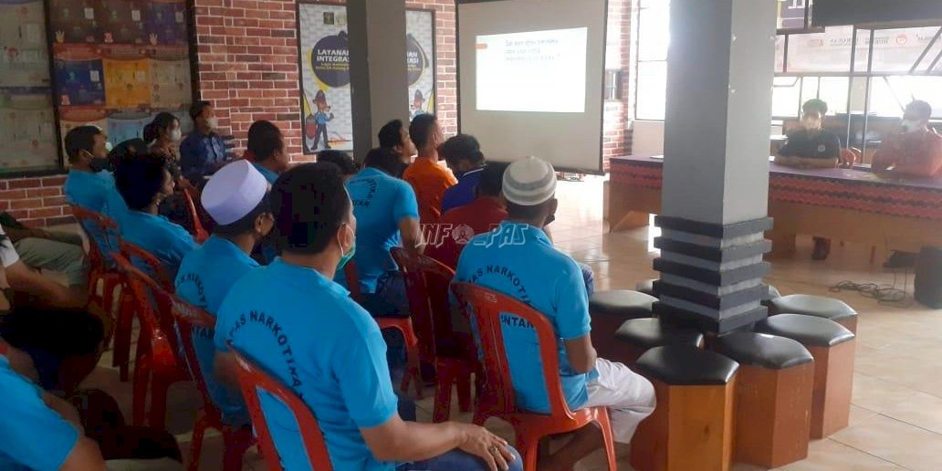 WBP Lapas Narkotika Karang Intan Antusias Ikuti Seminar Pemahaman Adiksi