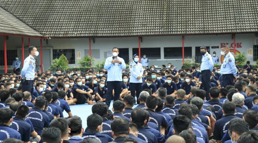 Silaturahmi ke Rutan Balikpapan, Kadivpas Kaltim Sapa WBP