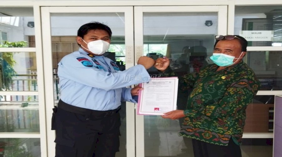 Rutan Tanah Grogot Raih Sertifikasi Laik Hygiene Sanitasi Jasa Boga