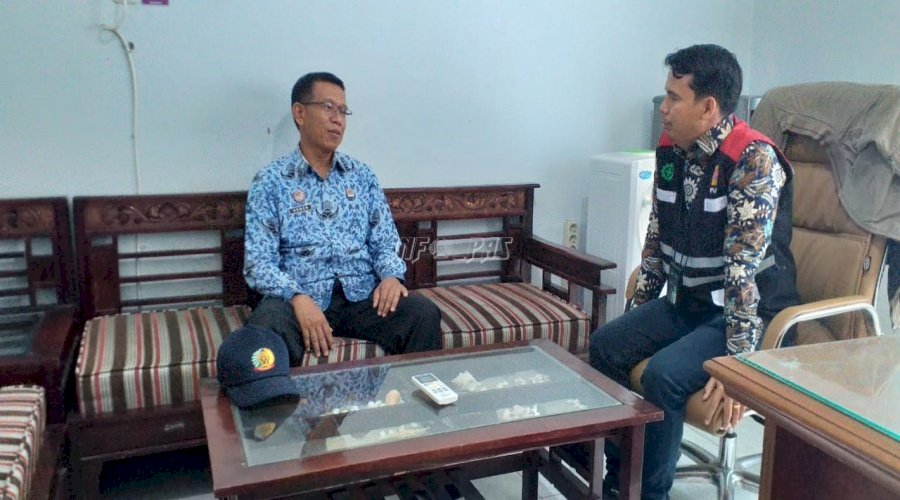 Kalapas Labuhan Bilik Sambangi PLN ULP Labuhan Bilik, Ini Bahasannya