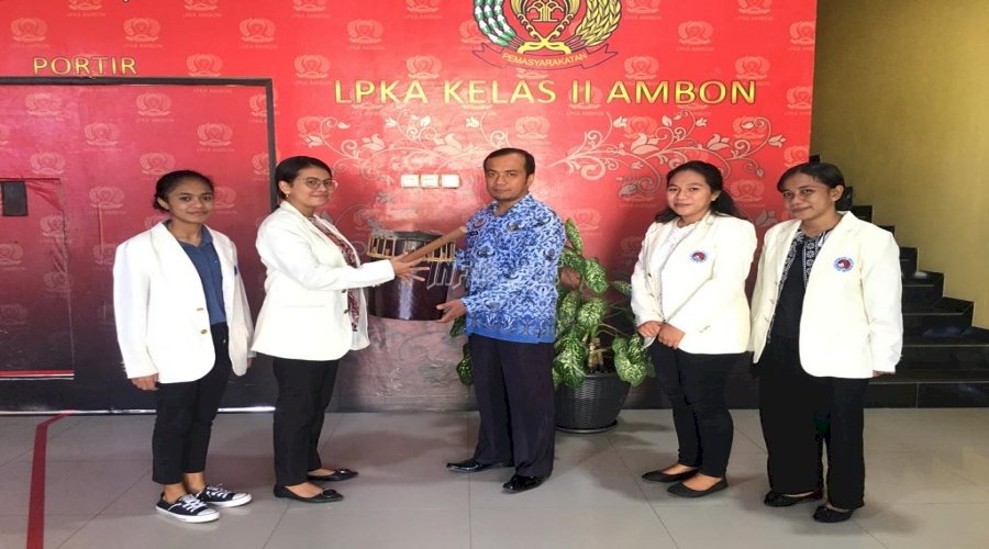 Bantuan Alat Musik Tingkatkan Bakat Seni Anak LPKA Ambon