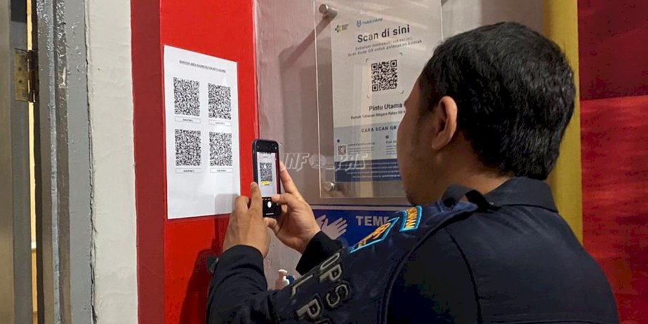 Cegah Gangguan Kamtib, Rutan Kota Agung Terapkan QR Barling