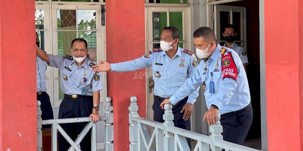 Persiapan Renovasi Gedung Bapas Palangka Raya Ditinjau Kakanwil Kalteng