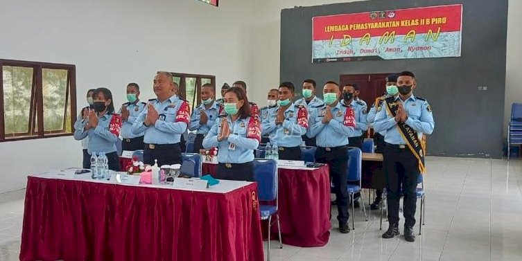 Lapas Piru Ikut Desk Evaluasi, TPI Beri Apresiasi