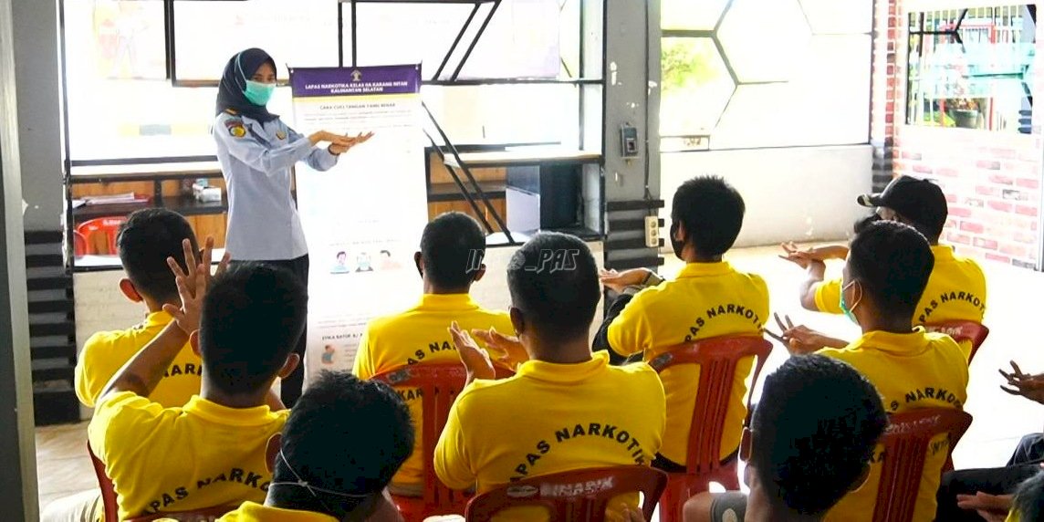 Lapas Narkotika Karang Intan Ajak Residen Rehabilitasi Peduli Kesehatan