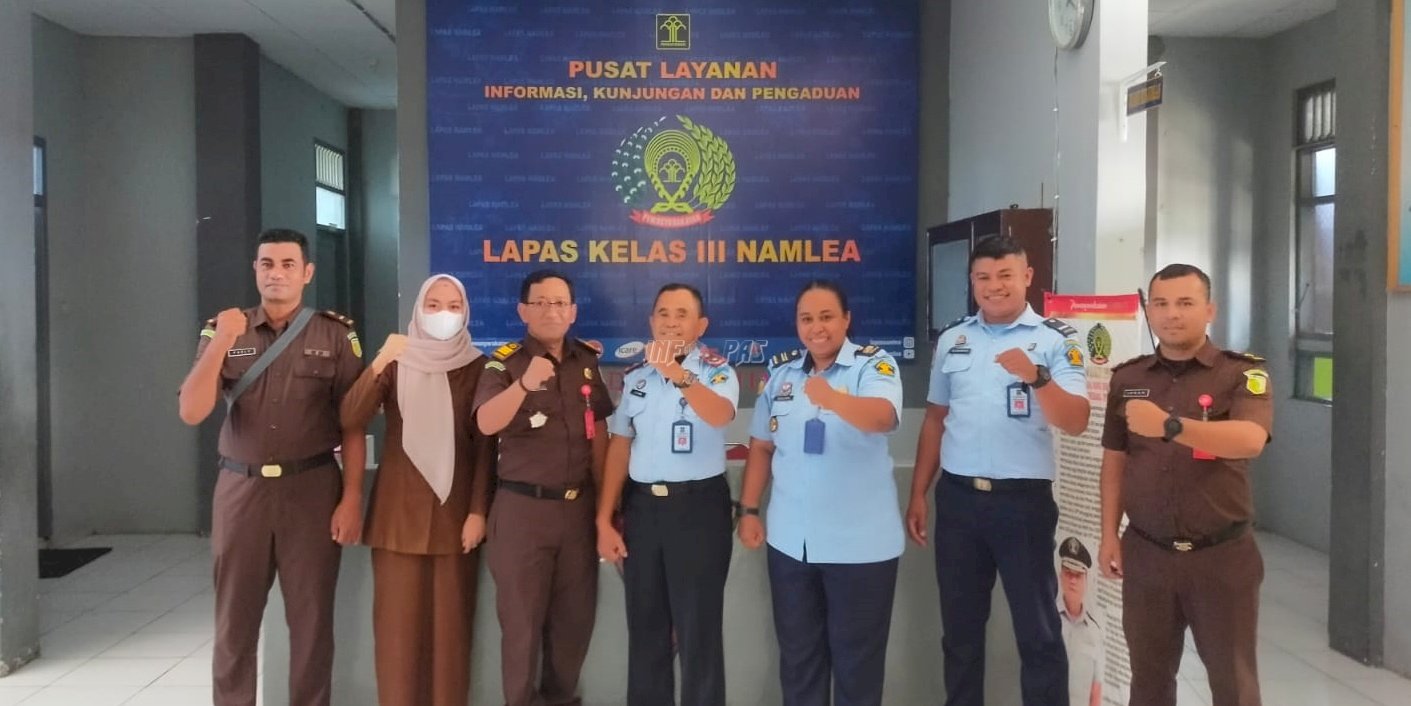 Perkuat Sinergi, Lapas Namlea Kedatangan Kasi Pidum Kejari Buru