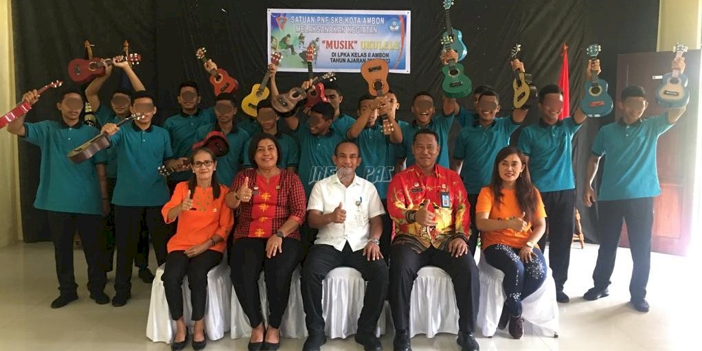 Kolaborasi LPKA Ambon & Dinas Pendidikan Tingkatkan Keterampilan Bermusik Anak