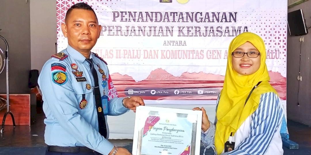 Fasilitasi Pembinaan Anak, LPKA Palu Tumbuh Bersama GenAnt