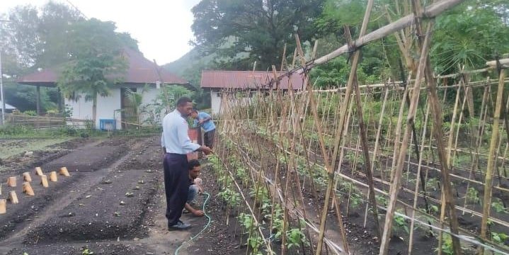 Ajak WBP Berkebun, Salah Satu Cara Lapas Bandanaira Memanusiakan Manusia