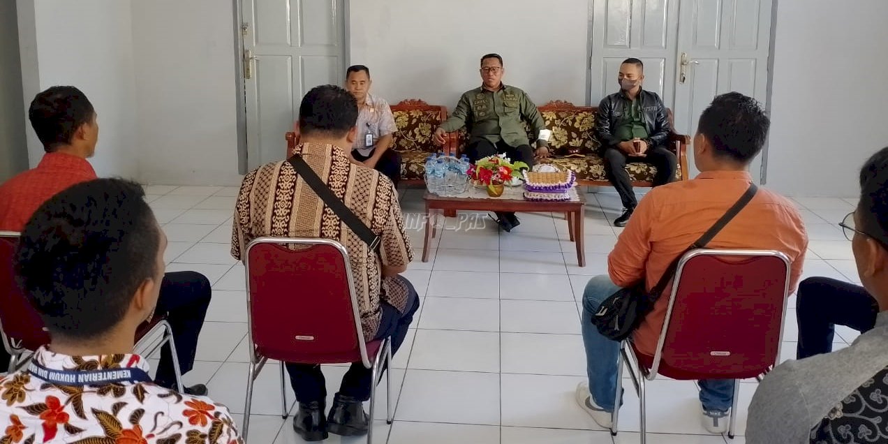 Pimti Kanwil Kemenkumham Maluku Sambangi Sejumlah Lapas