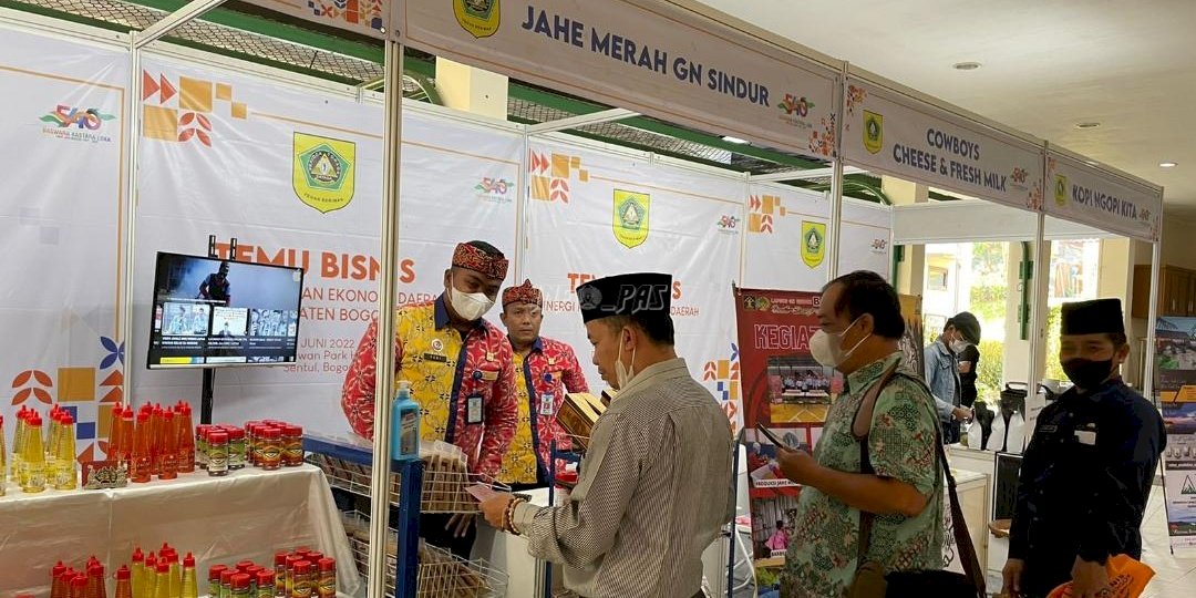 Jahe Merah Lapsus Gunung Sindur Masuk Produk Unggulan Kabupaten Bogor