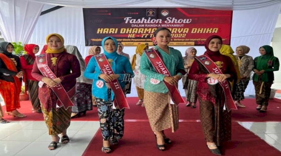 Tuan Rumah Lomba Fashion Show, Rutan Sinjai Raih Juara I