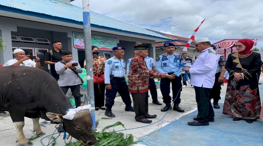 Di Momen Iduladha, Lapas Namlea Sambut Kunjungan Gubernur Maluku