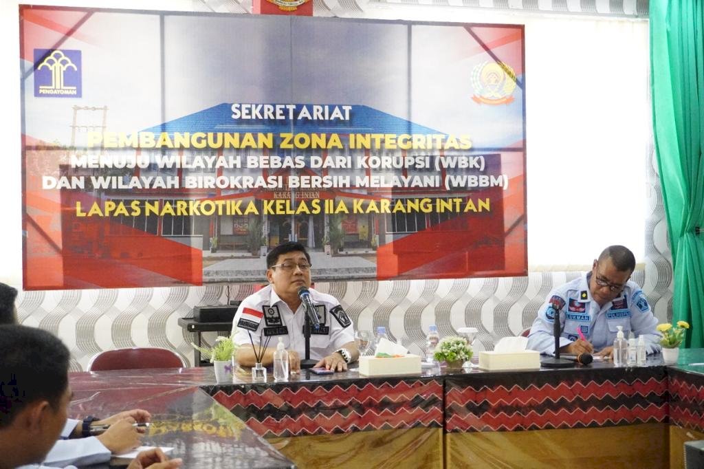 Pesan Waspada KadivPAS Kepada Seluruh Petugas Lapas Narkotika Karang Intan