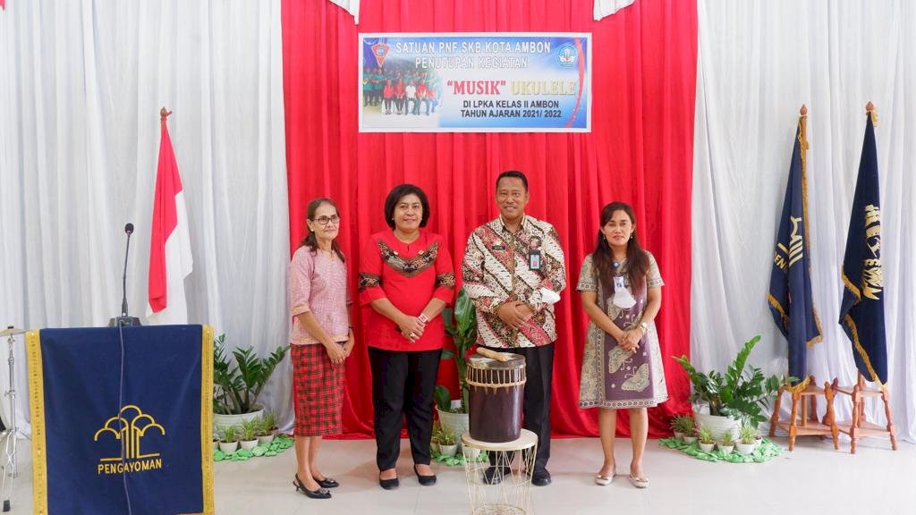 Tutup Pelatihan Musik Ukulele LPKA Ambon. KadivPAS: Masa depan itu ada