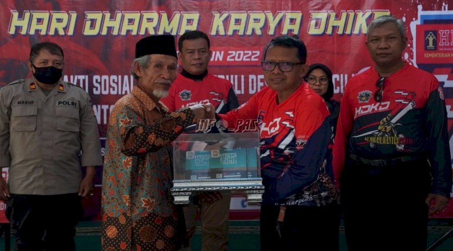Semangat HDKD, Ditjenpas dan Kanwil Banten Gelar Baksos di Daerah Terpencil