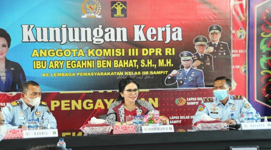 Lapas Sampit Sambut Kunjungan Anggota Komisi III DPR 