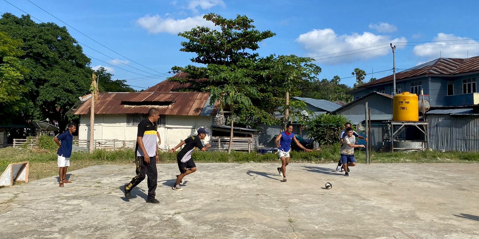 Seru! Porseni Lapas Wonreli Masuki Lomba Gawang Mini