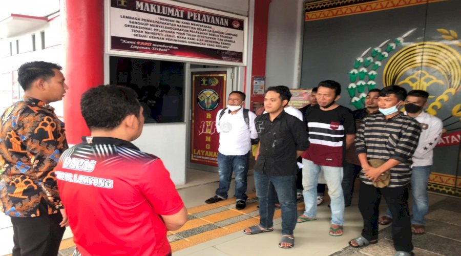 LPN Bandar Lampung Pastikan WBP Sehat & Bebas Narkoba
