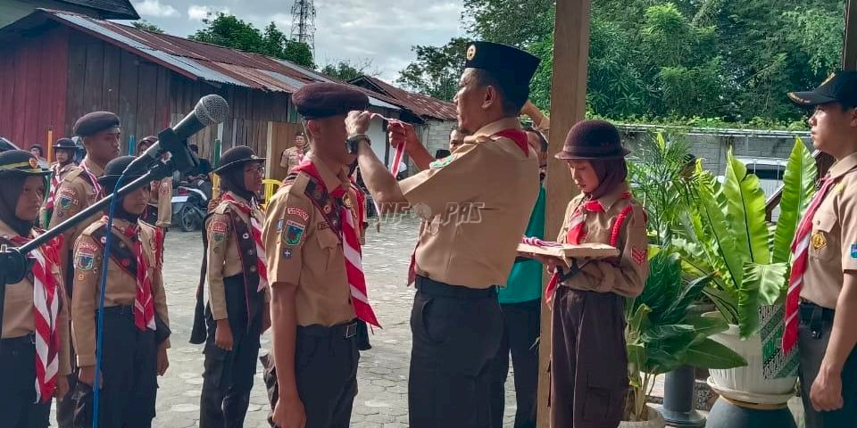 Dua Anak LPKA Palu Raih Gelar Pramuka Garuda Kontingen Sulteng