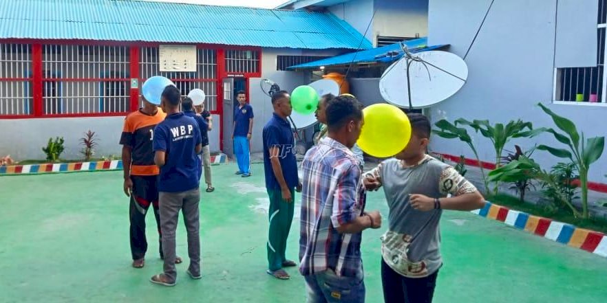 Lapas di Maluku Meriah Gelar Porsenap