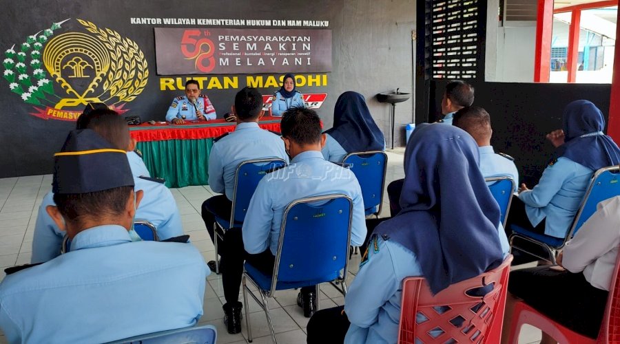 Karutan Masohi Tekankan Integritas dalam Pelaksanaan Tugas 