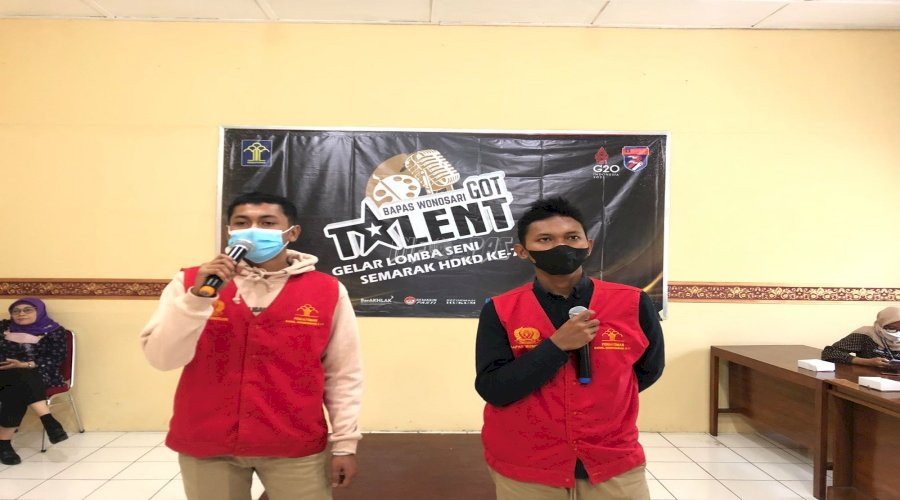 Klien Pemasyarakatan & Petugas Unjuk Gigi Melalui ‘Bapas Wonosari Got Talent’