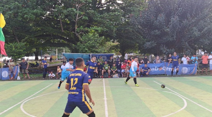 Lapas Bandanaira Ambil Bagian dalam Turnamen Futsal Piala Remas & Pemuda Cup 2022