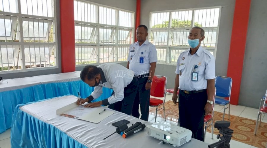 UPT Pemasyarakatan Maluku Berkomitmen Canangkan P2HAM