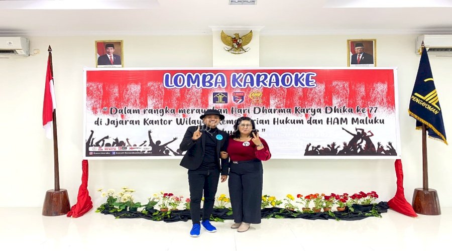  Lomba Karaoke se-Kanwil Maluku, Ini Para Juaranya