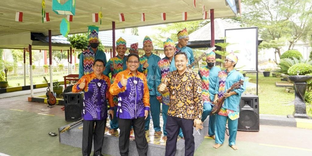 Aktivitas WBP Lapas Narkotika Karang Intan Ditinjau Wabup Banjar