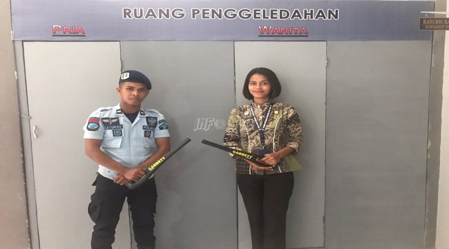 Benahi Ruang Penggeledahan, Lapas Namlea Optimalkan Pelayanan Publik