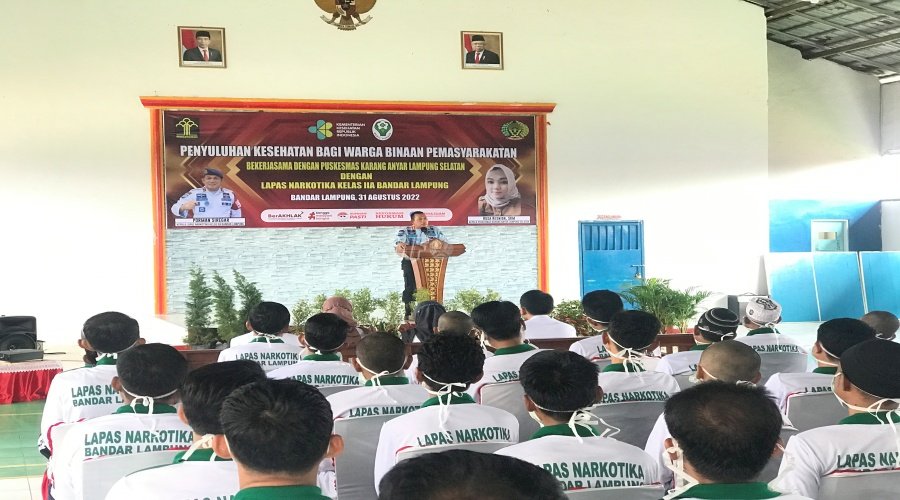  Lapas Narkotika Bandar Lampung Gandeng Puskesmas Karang Anyar Terapkan Pelayanan Kesehatan Promotif
