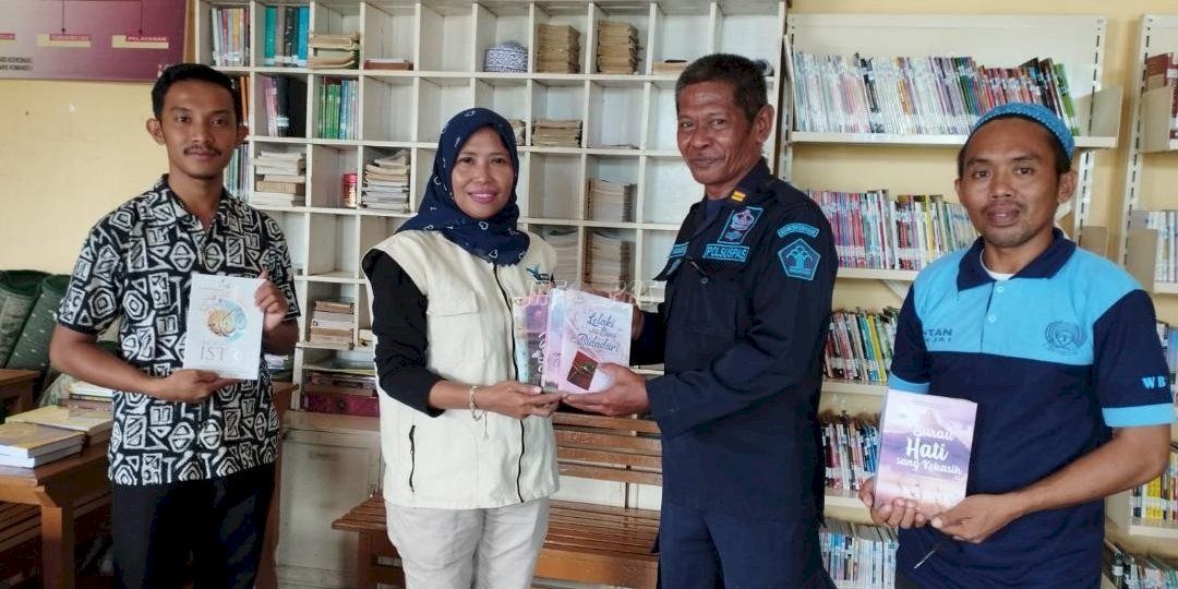 Perpustakaan Rutan Sinjai Cerdaskan WBP dengan Program Rolling Book