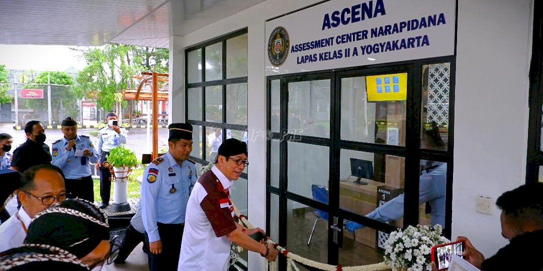 Kepastian Hukum Pemberian Hak Narapidana, Menkumham Resmikan Ascena Lapas Yogyakarta