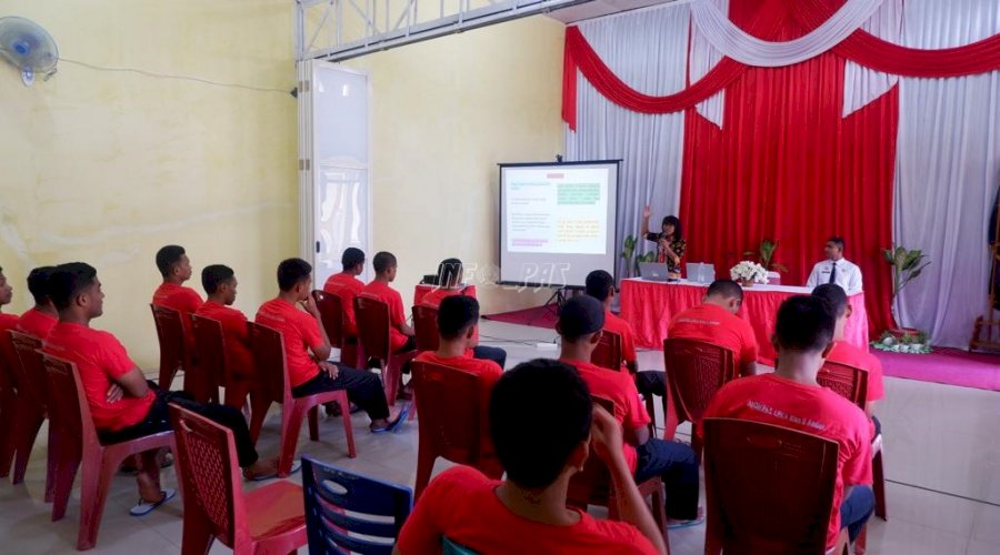 Petugas & Anak LPKA Ambon Dibekali Mitigasi Bencana Gempa