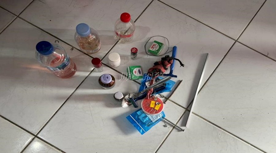 Petugas Rutan Masohi Sidak Kamar Hunian WBP