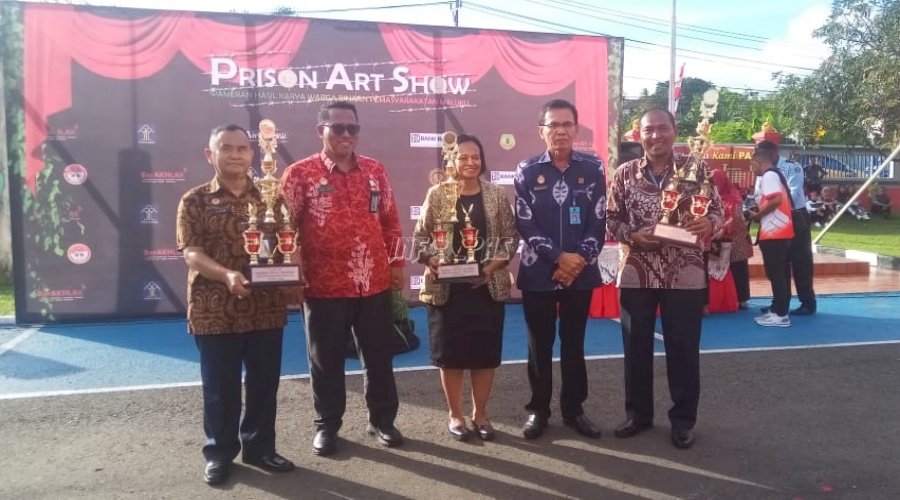 Prison Art Show Maluku 2022 Ditutup, Sejumlah UPT Raih Penghargaan