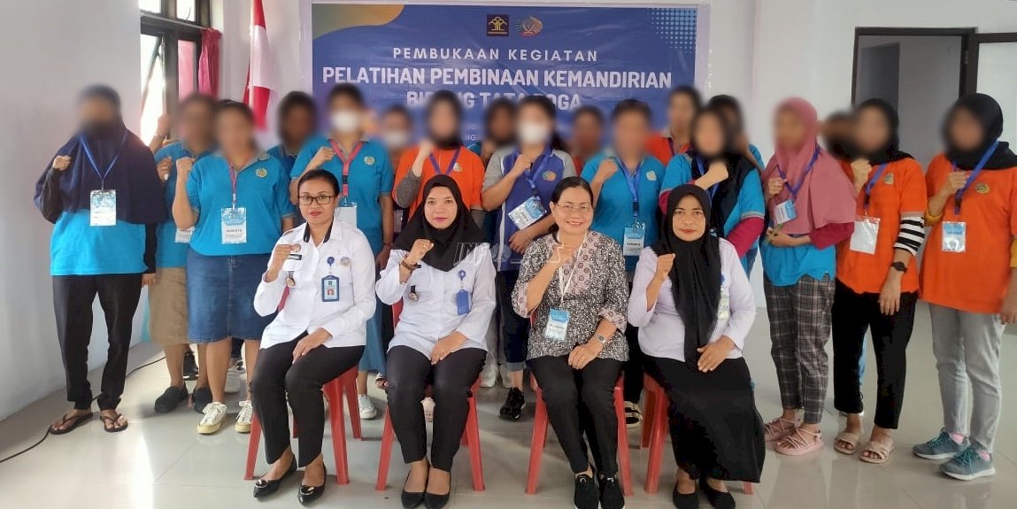 Gandeng Disperindag Maluku, Lapas Perempuan Ambon Bekali WBP Pelatihan Tata Boga