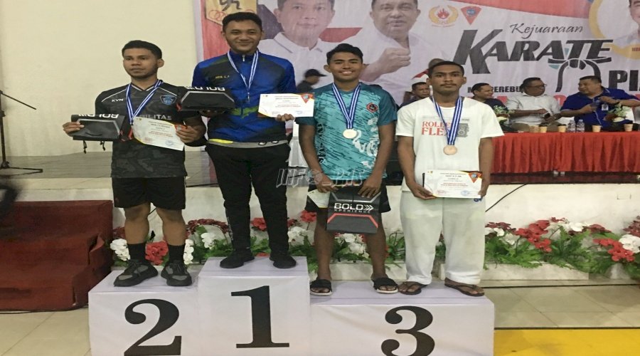 Petugas Lapas Wahai Raih Medali Perak Kejuaraan Karate Walikota Cup Kota Ambon Tahun 2022