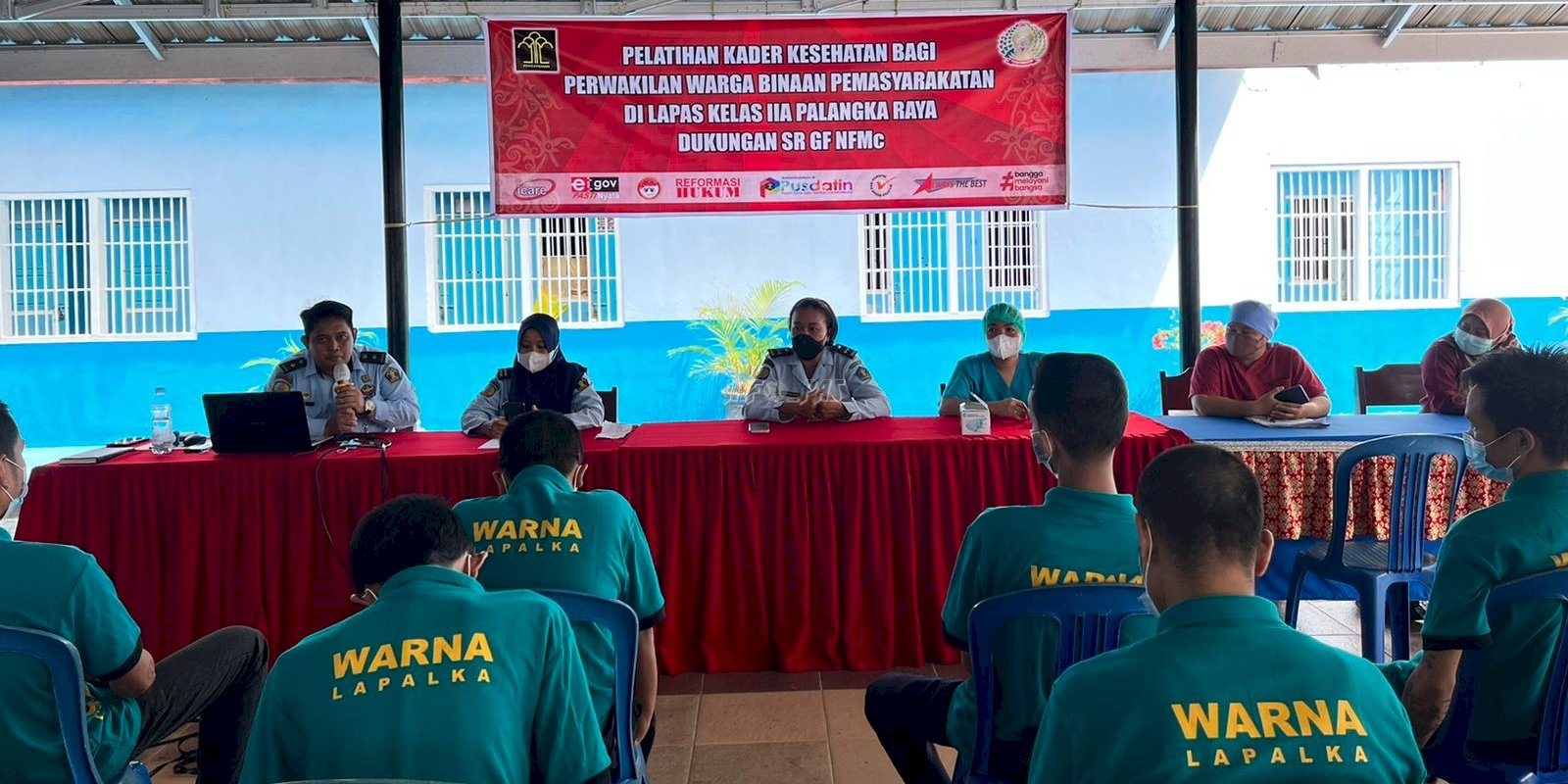 Lapas Palangka Raya Latih 20 WBP Jadi Kader Kesehatan