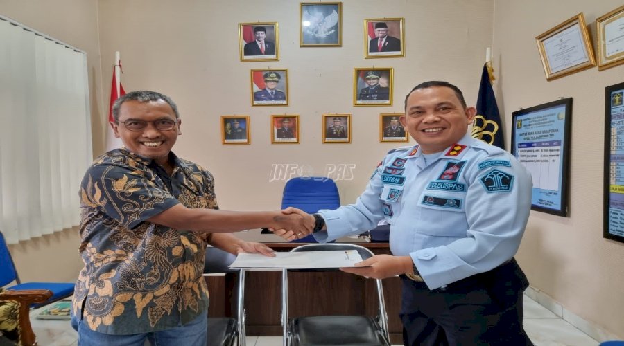 Tingkatkan Keterampilan WBP, Lapas Narkotika Bandar Lampung Gandeng PT Bukit Asam